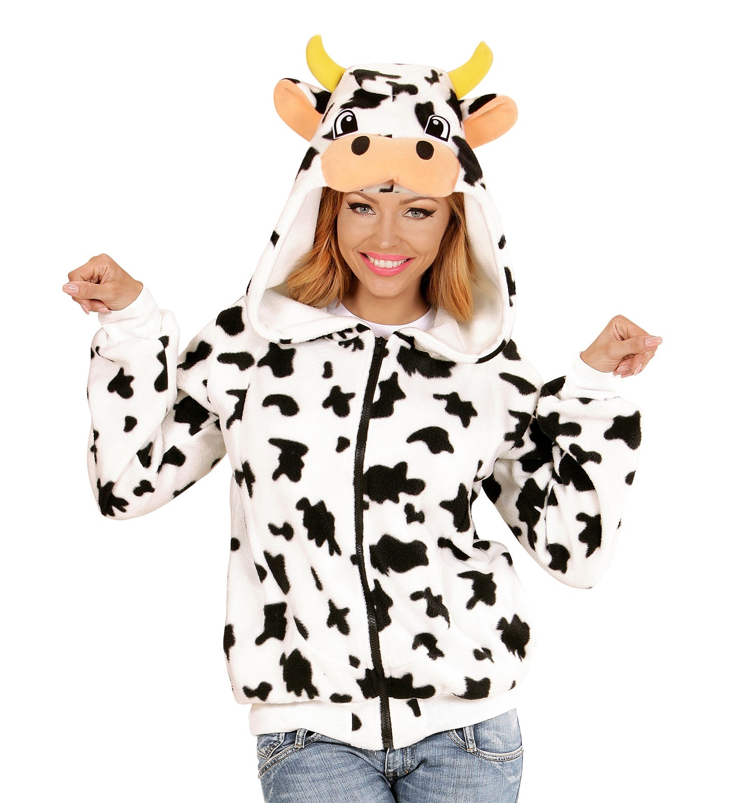 Cow Hoodie Costume for women