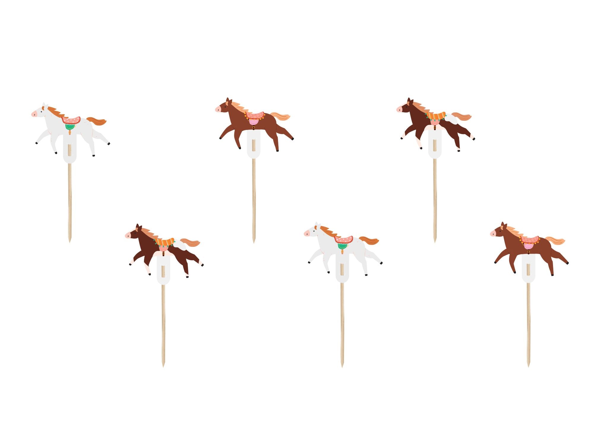 Cupcake Toppers - Horses