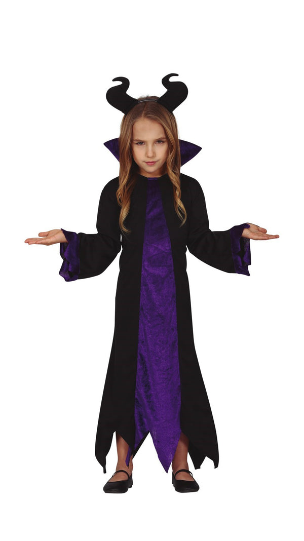 Dark Fairy Maleficent Costume Child's
