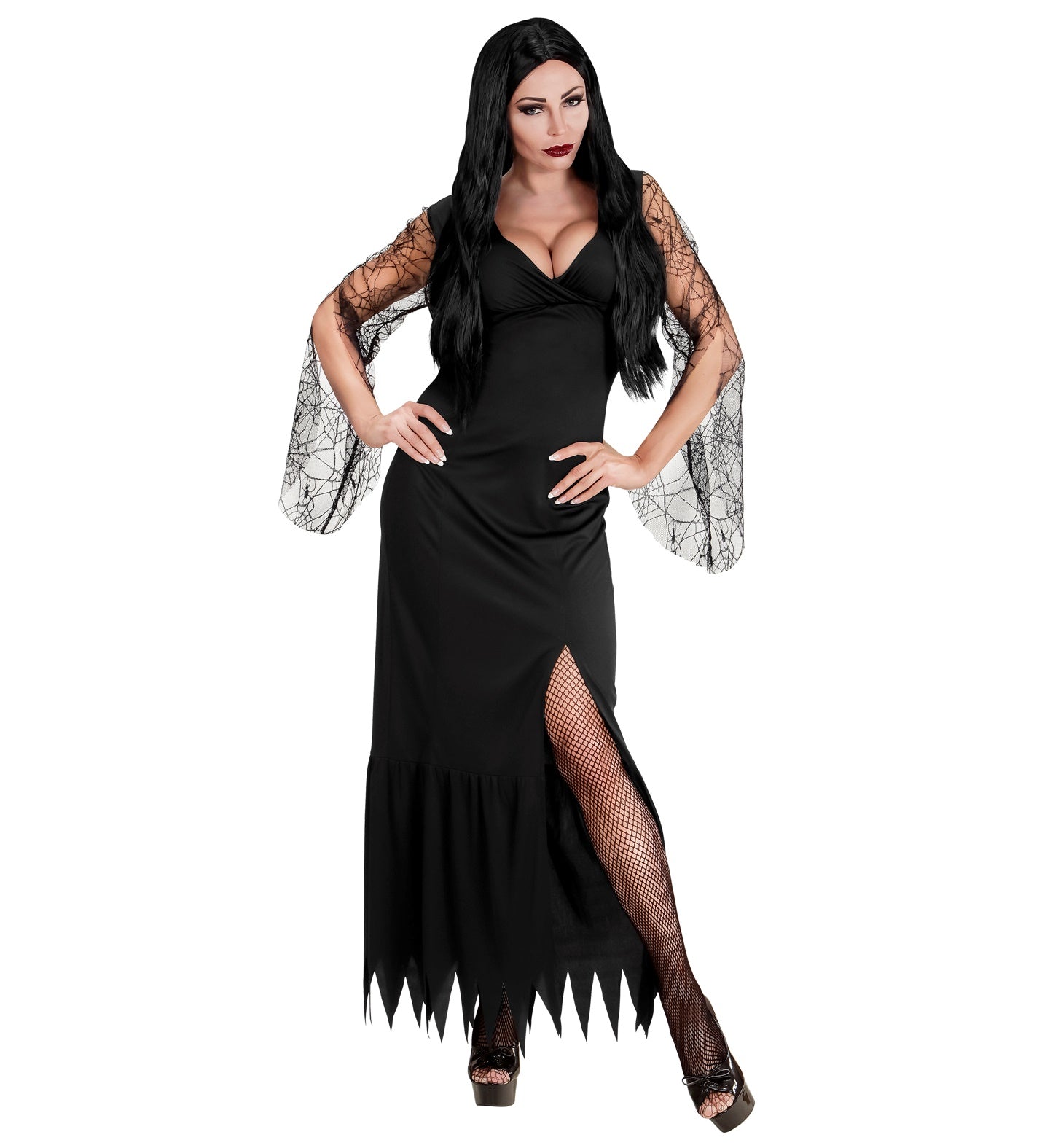 Dark Lady Morticia Costume