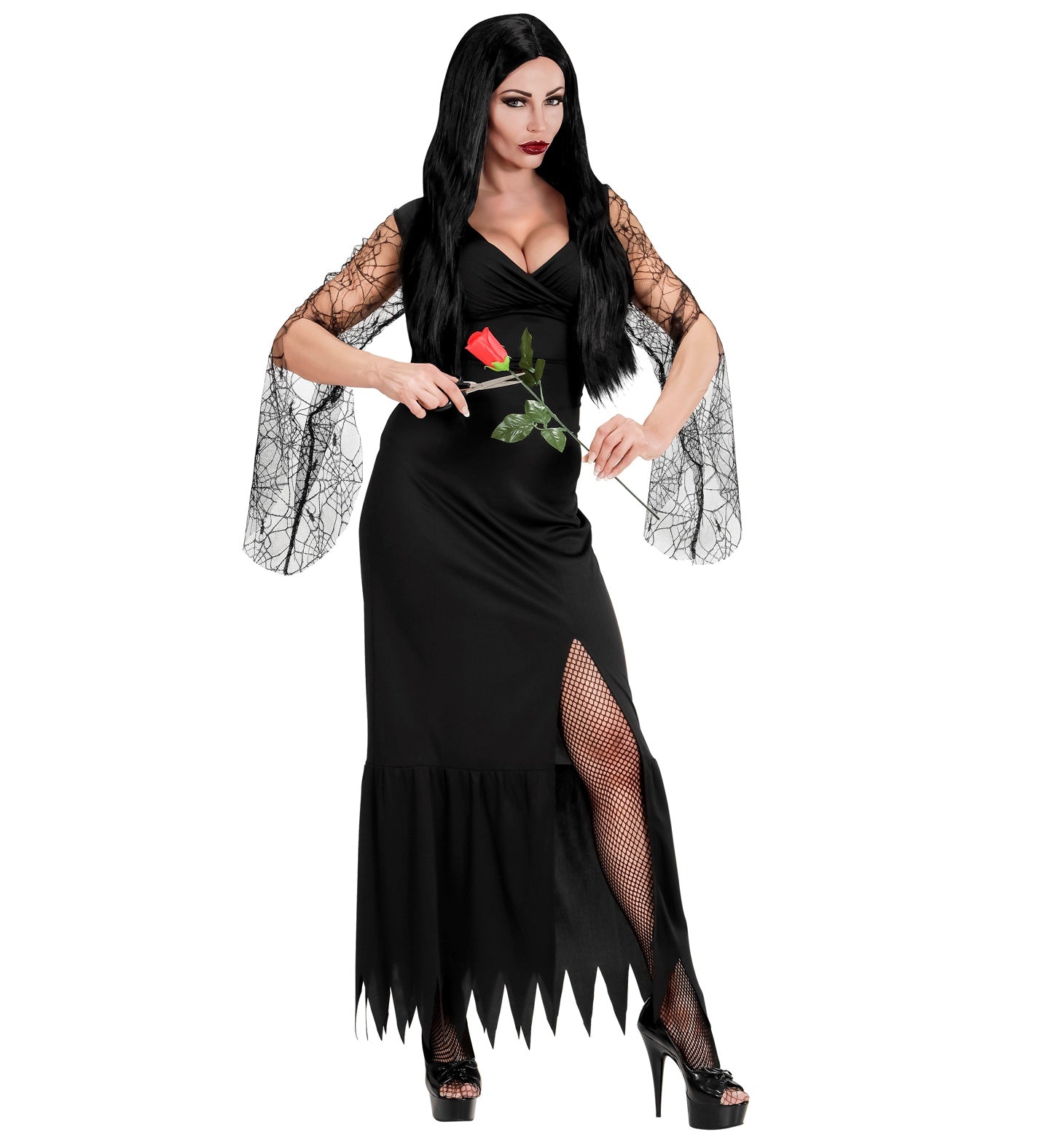 Dark Lady Morticia Costume