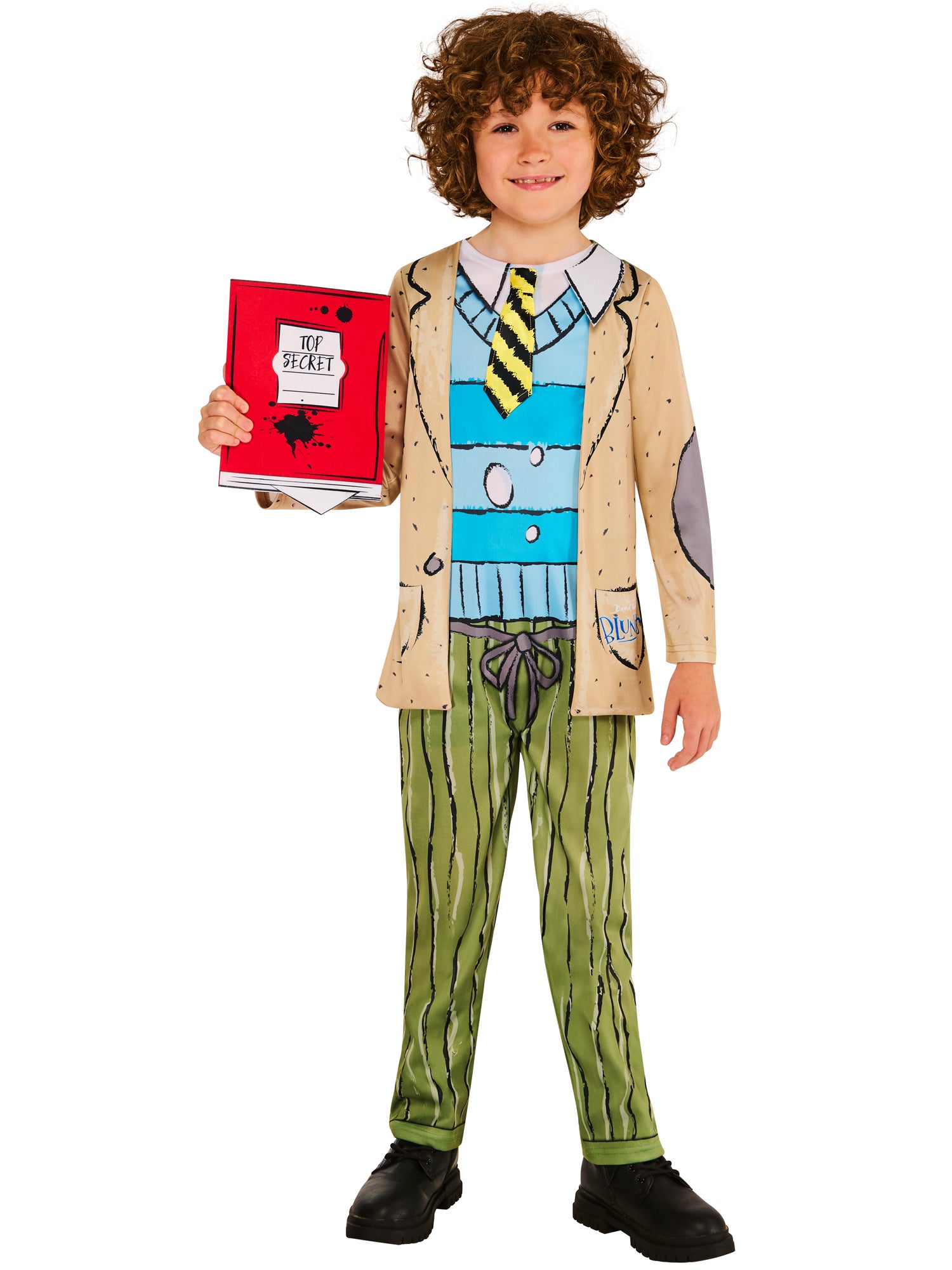 David Walliams Bertie Blunder Costume Childs