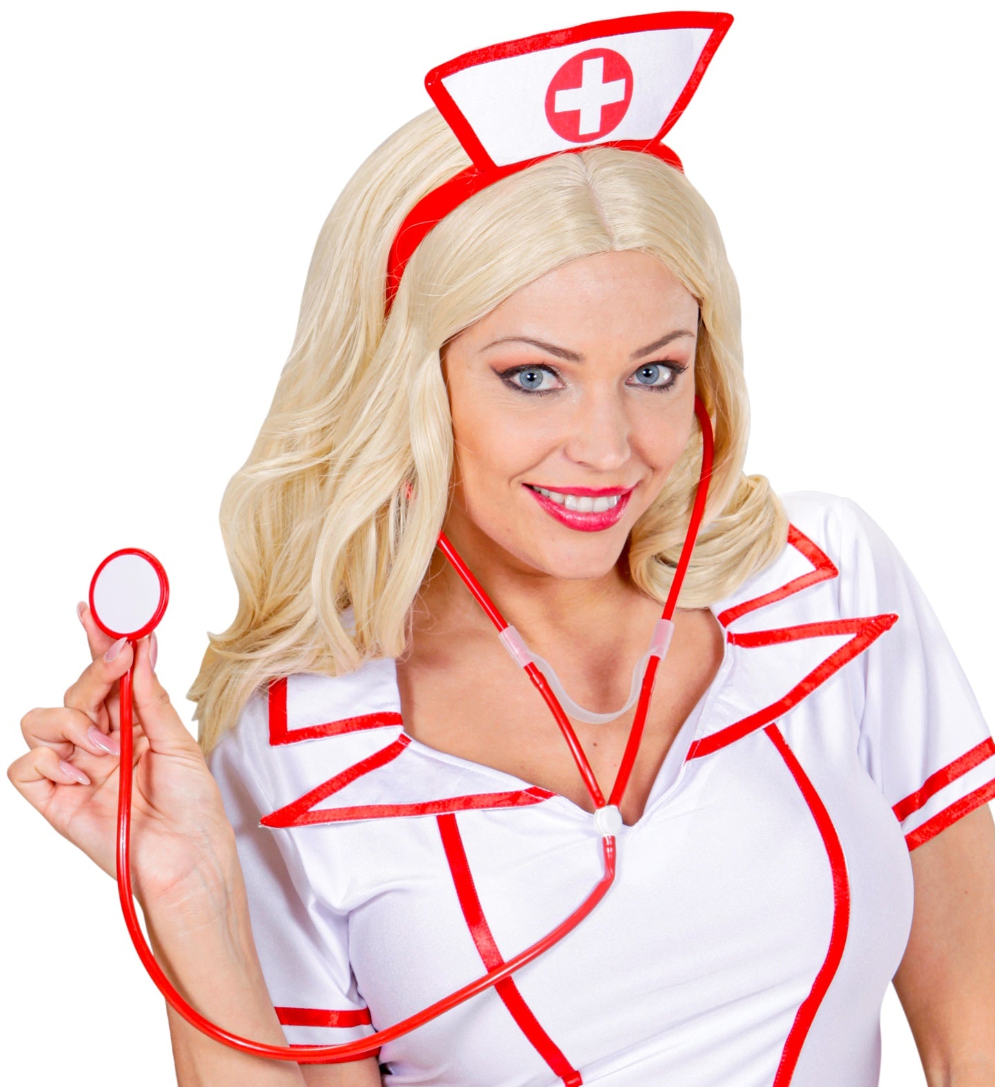 Nurse Stethoscope Red fancy dress accessory