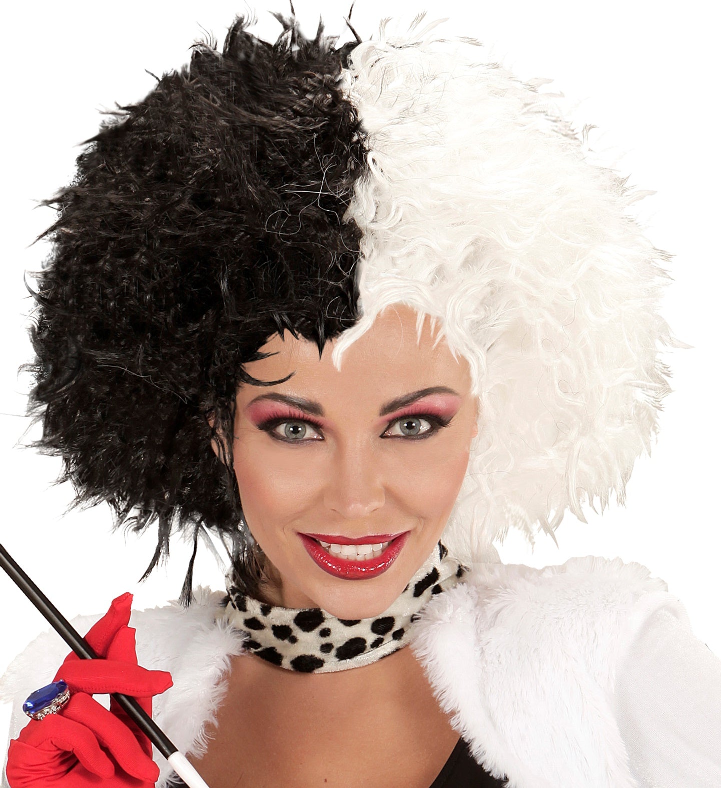 Dog Loving Cruella Demonia Wig