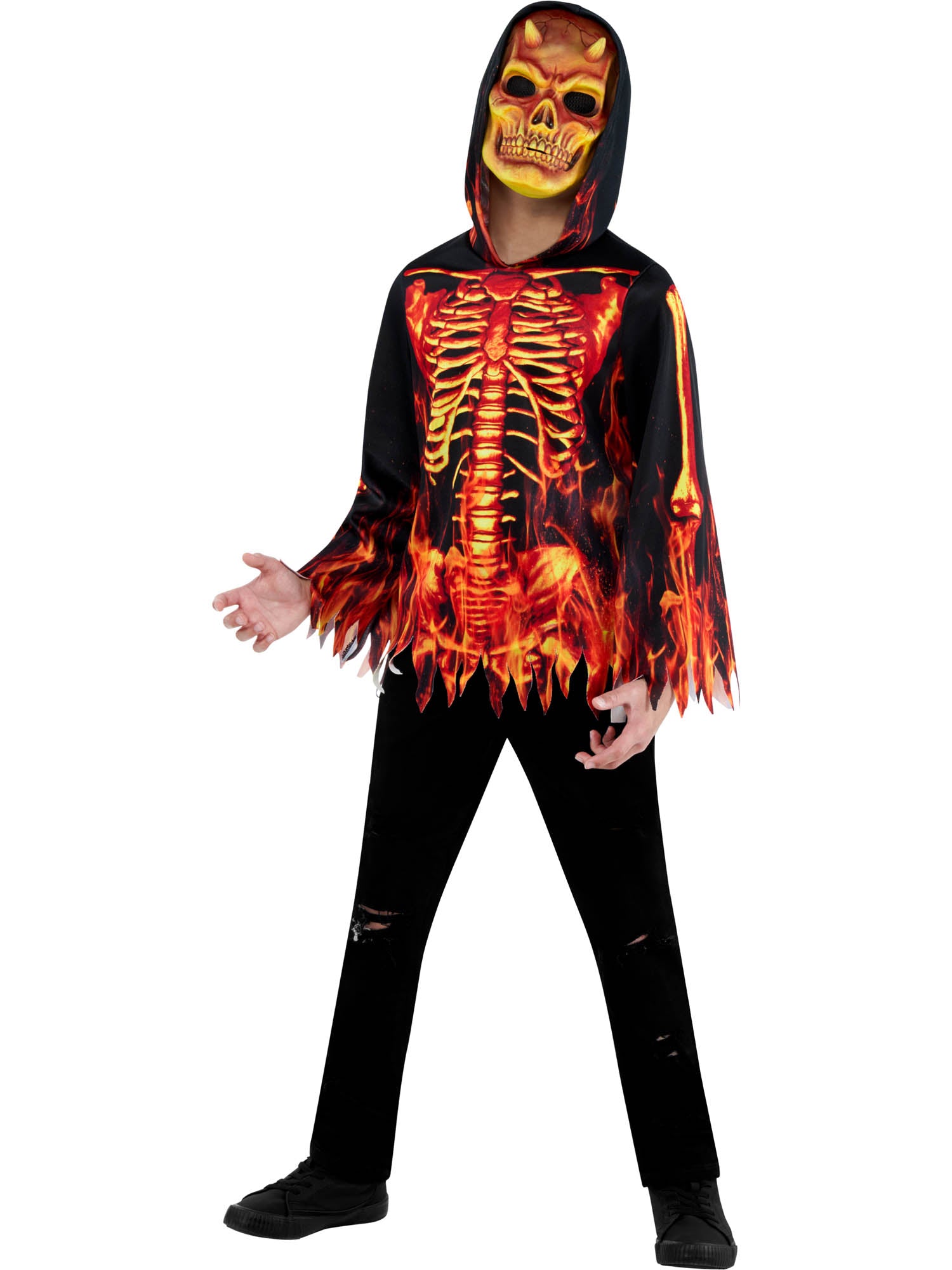 Fire Devil Costume Boys