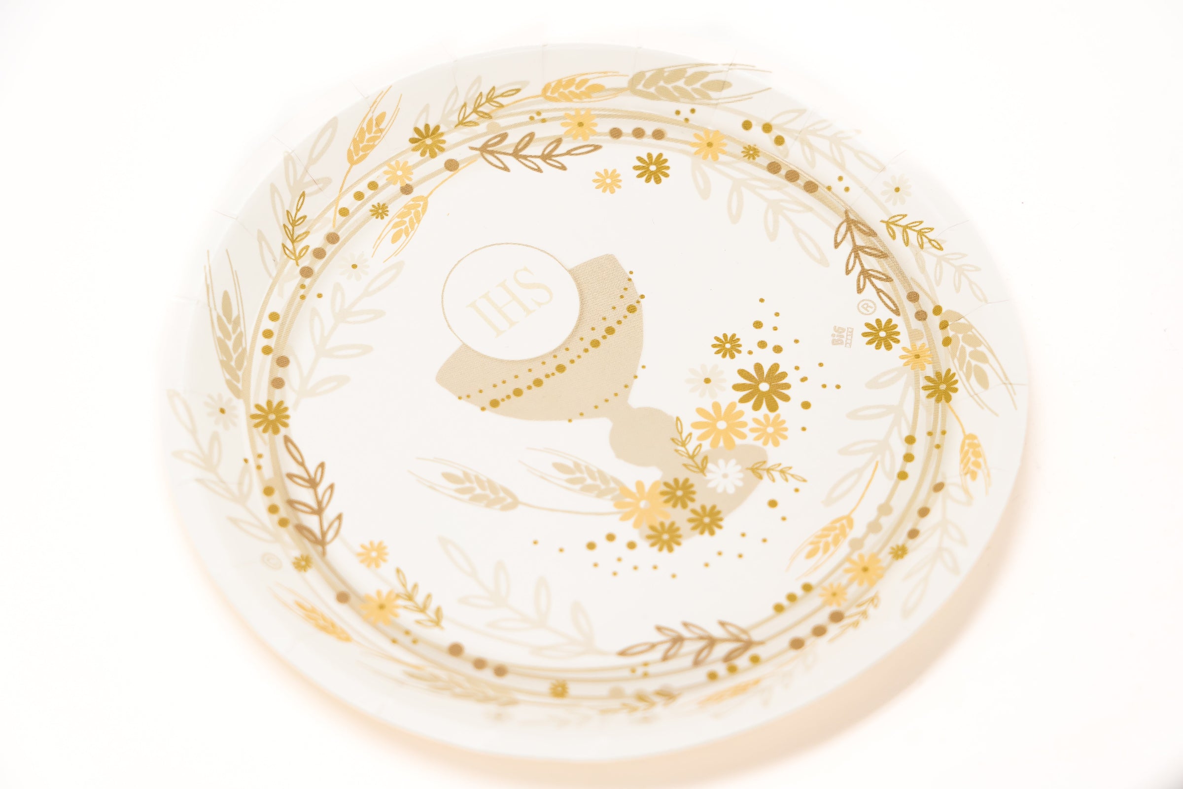 First Communion Paper Plates 22cm