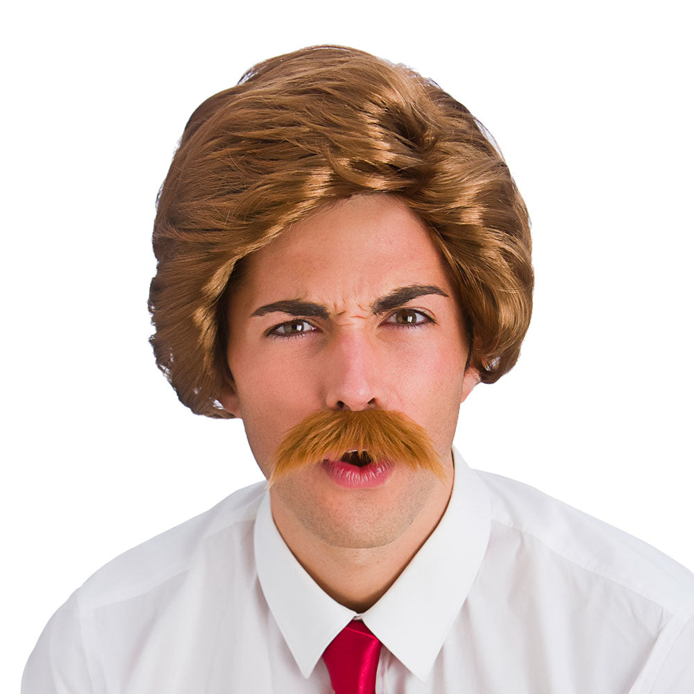 Funny 70's News Anchorman Wig