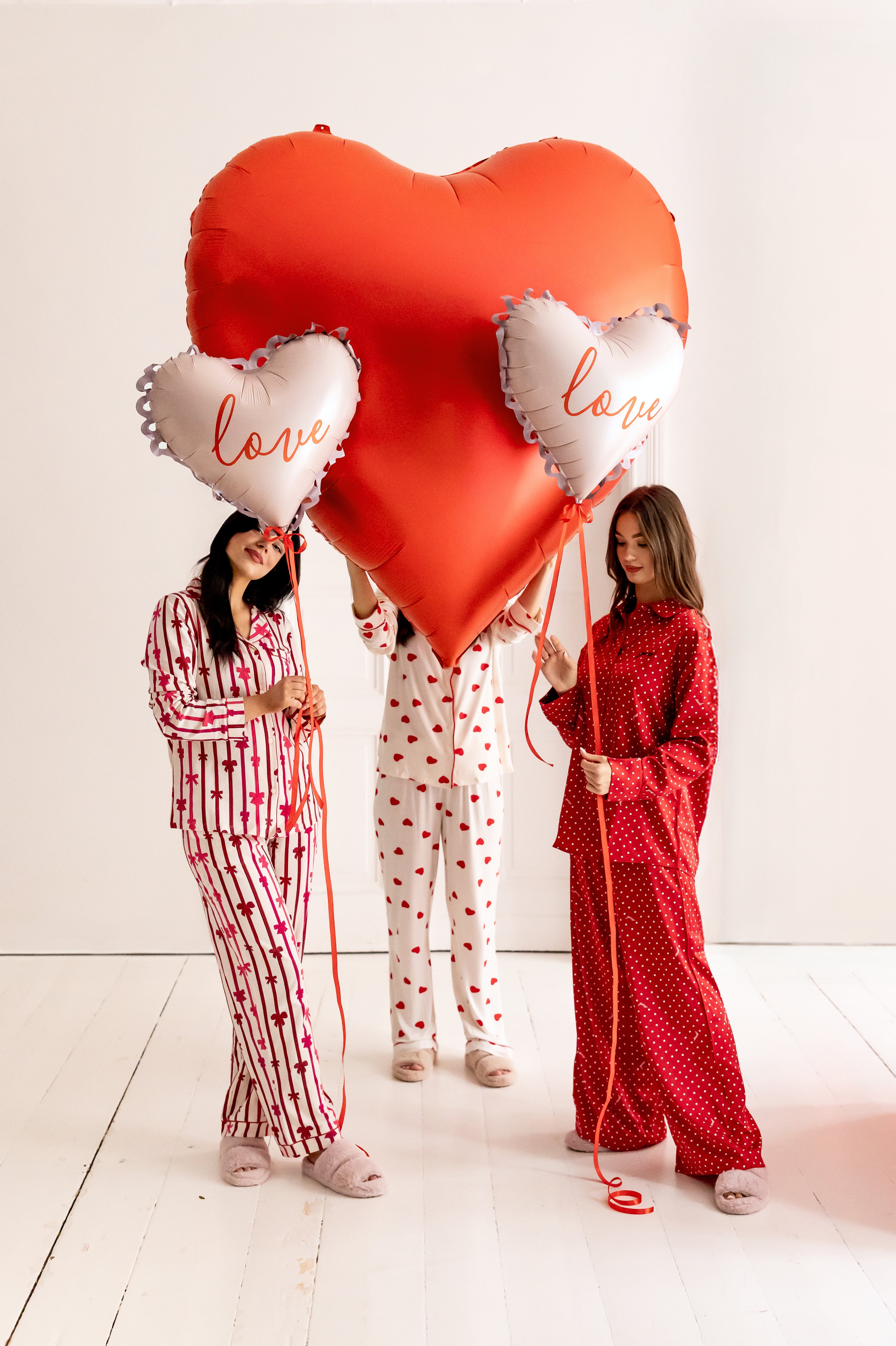 Giant Red Heart Foil Balloon party decoration