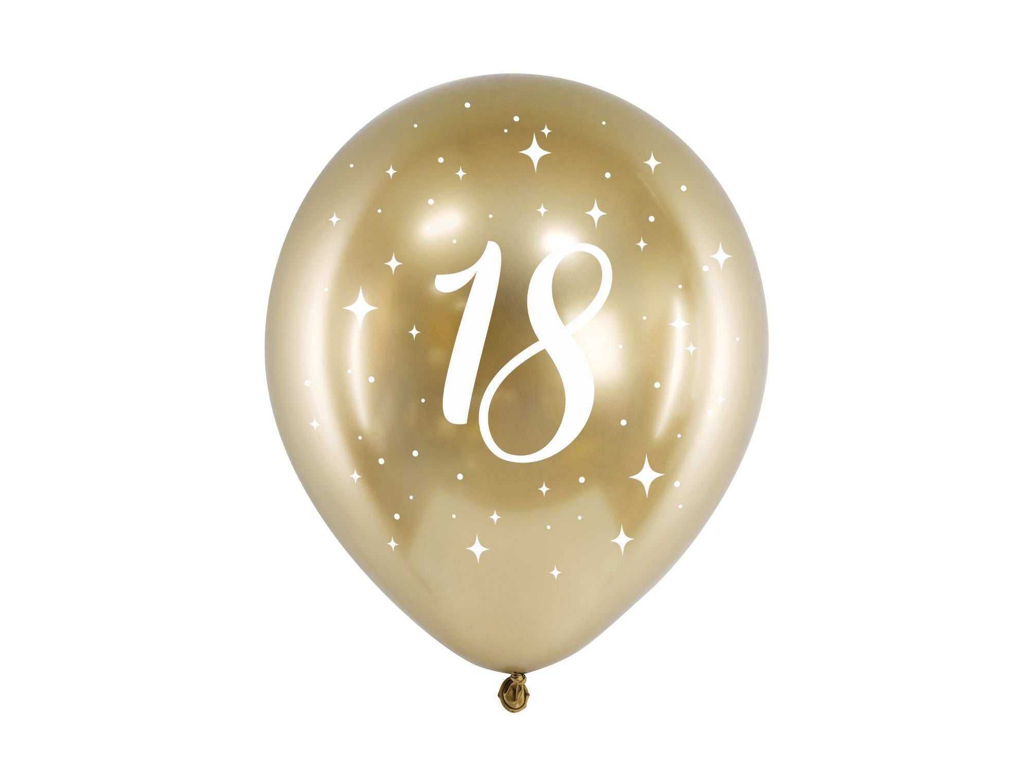 Gold 18th Birthday Balloon