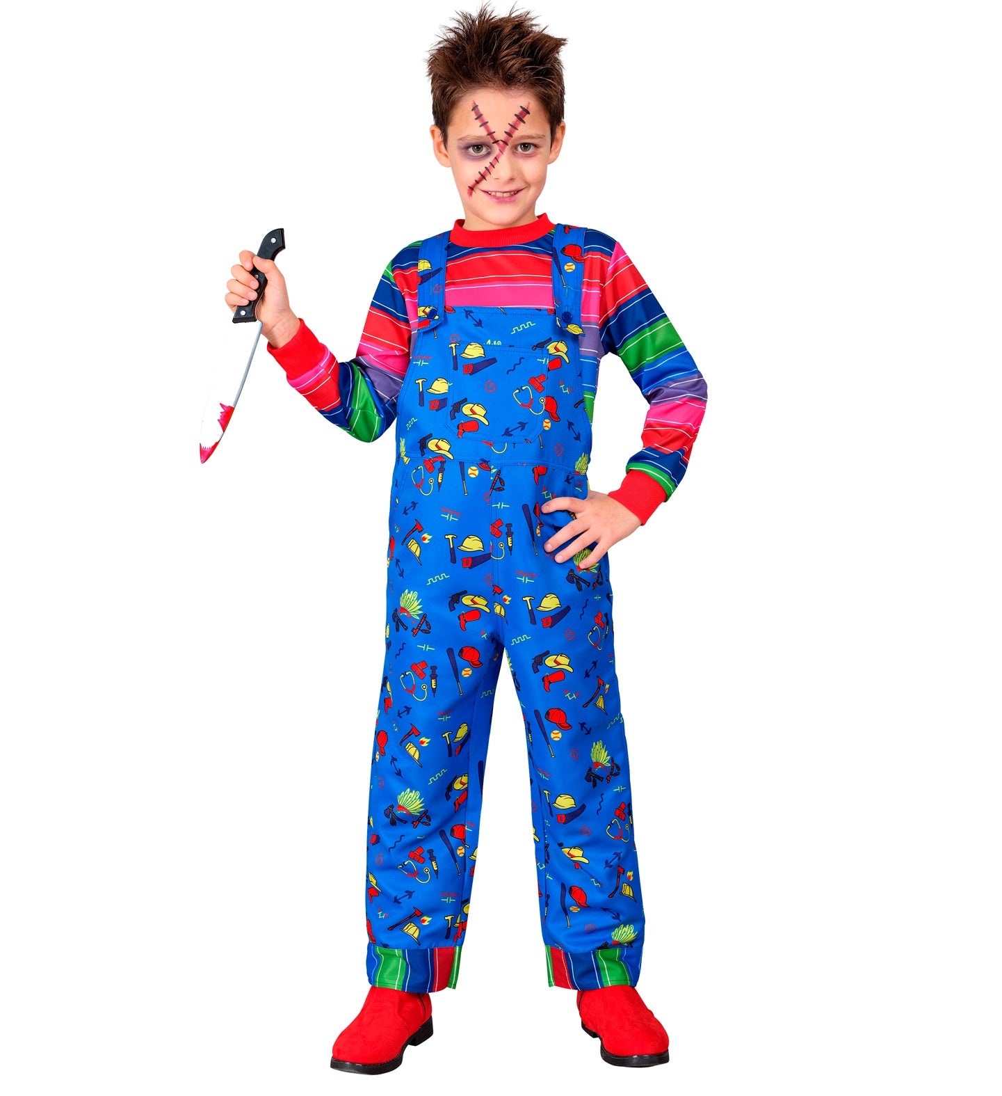 Good Guy Chucky Costume Boy
