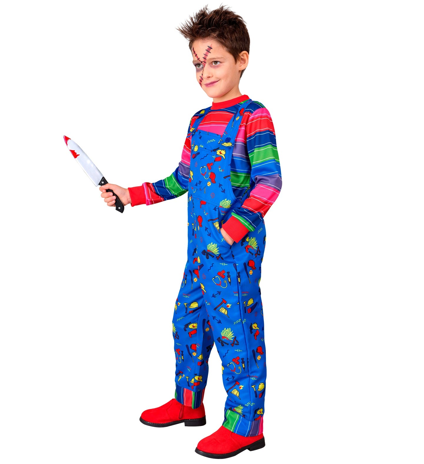 Good Guy Chucky Costume Boy