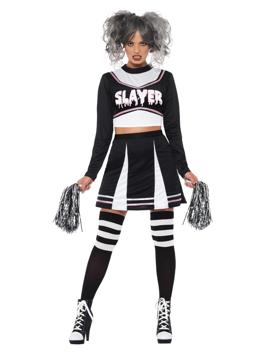 Gothic Cheerleader Costume Adult