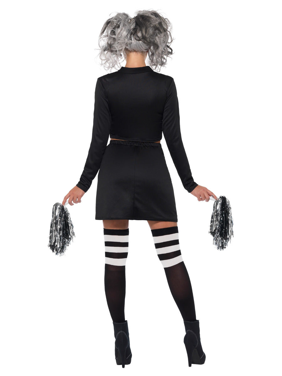 Gothic Cheerleader Costume back