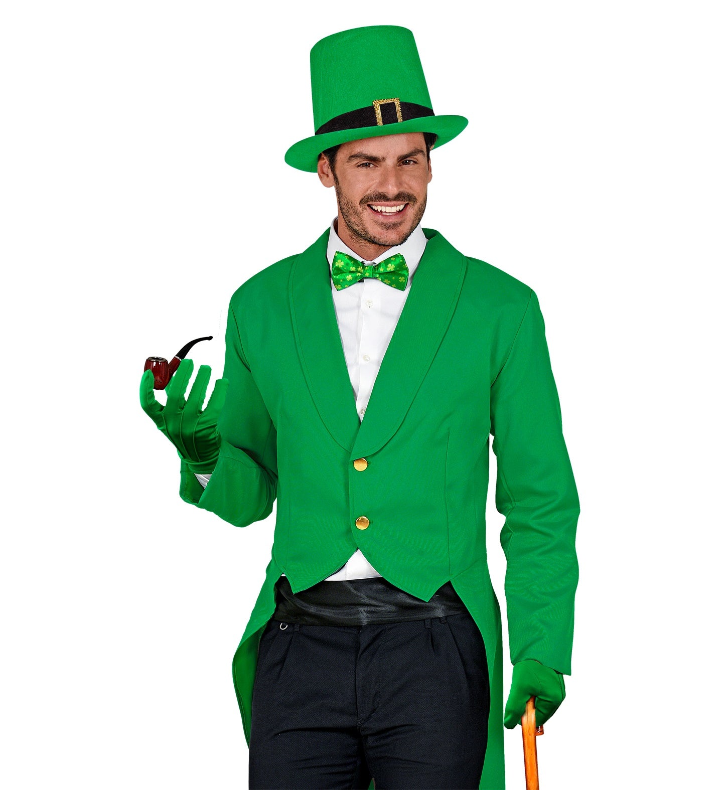 Green Gloves Adult for leprechaun costume