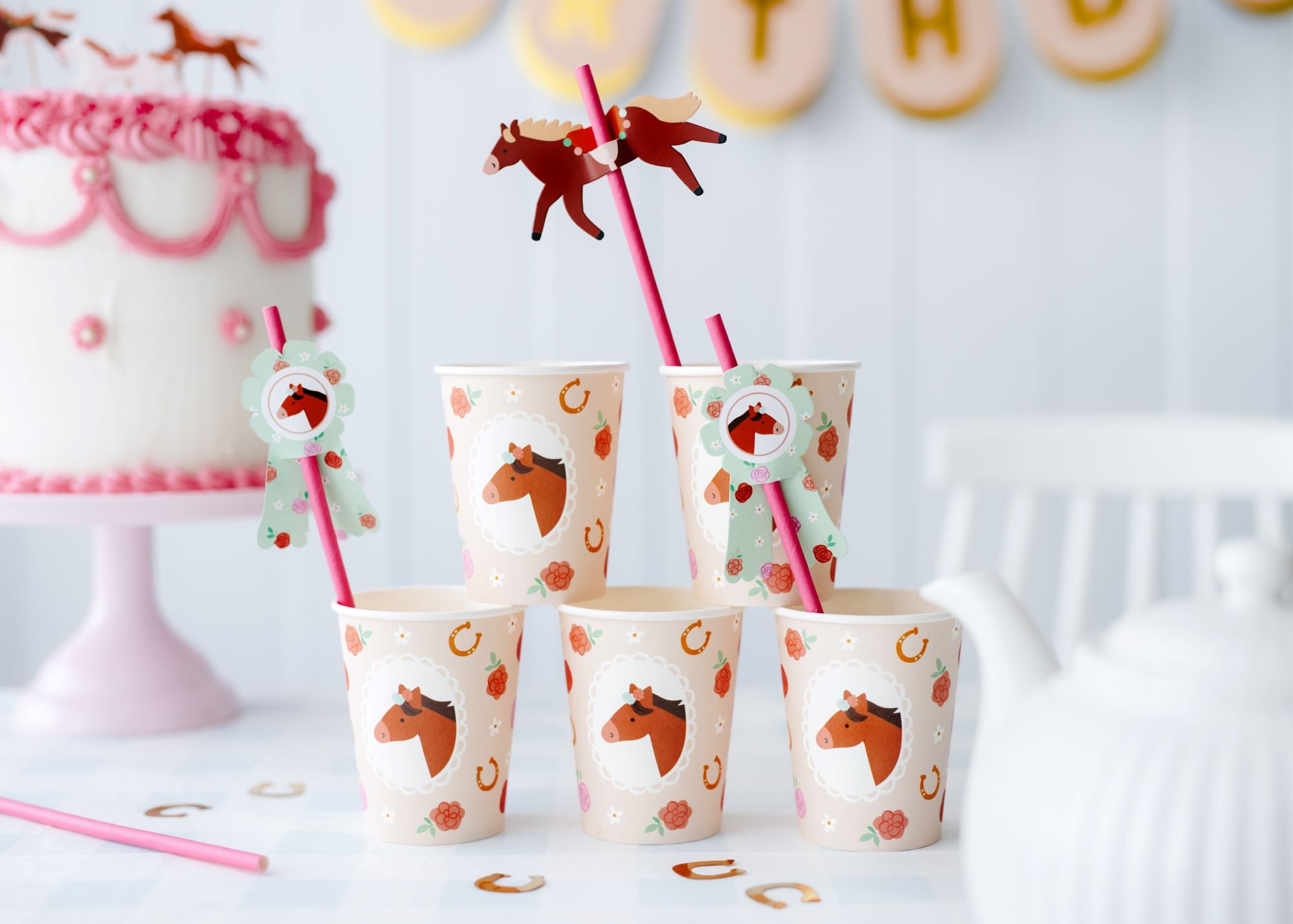 Horse Party Cups