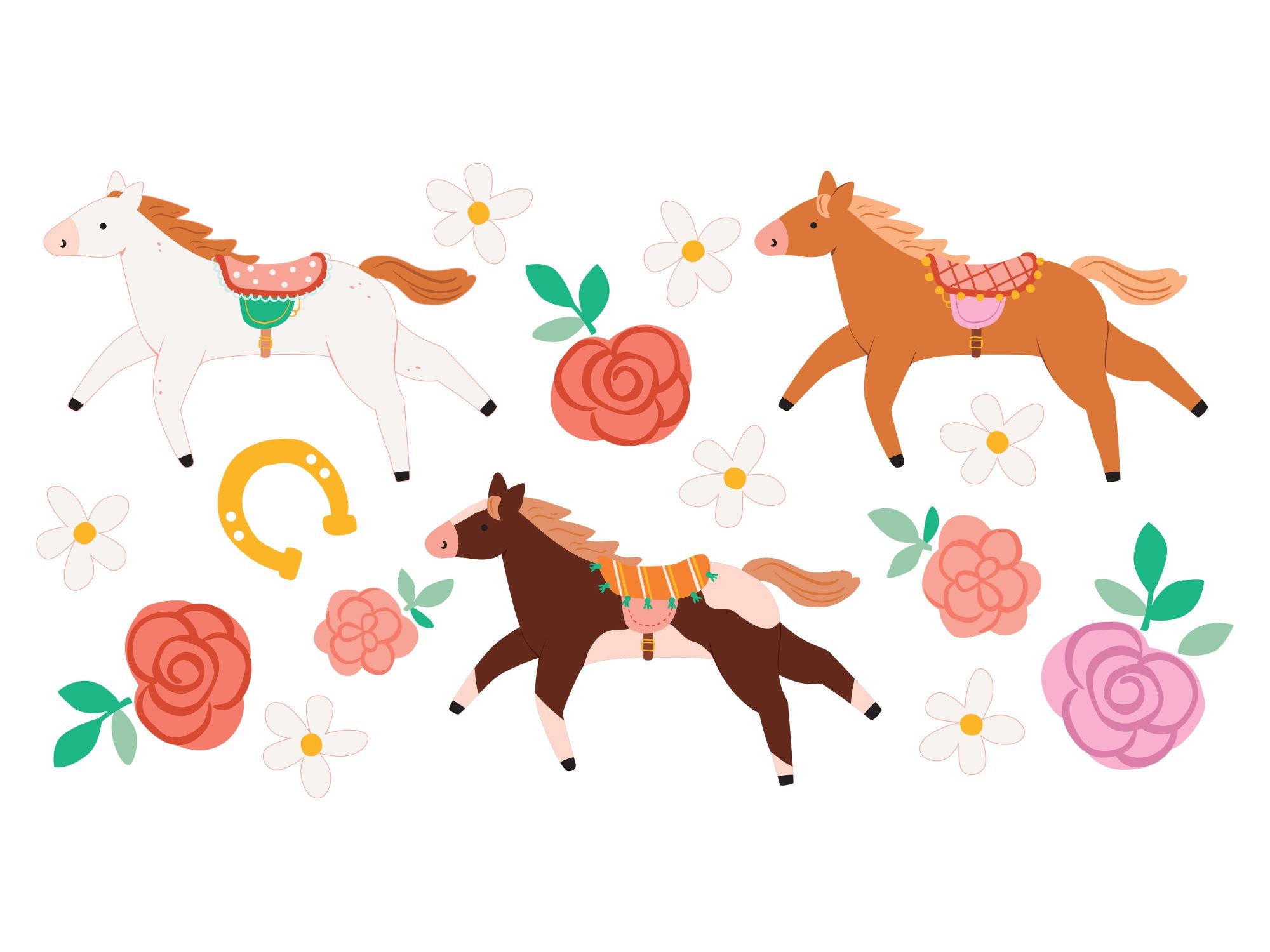 Horse Themed Temporary Tattoos