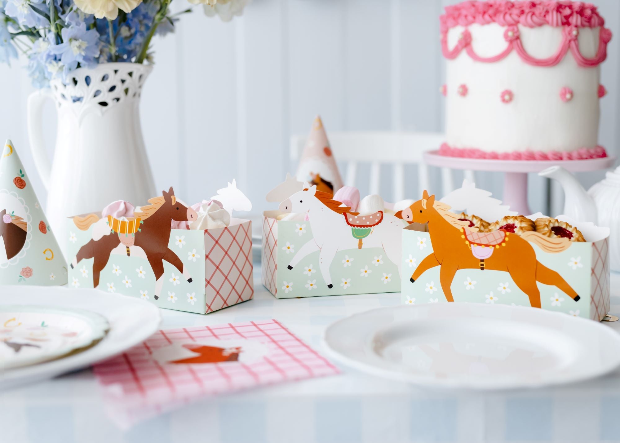 Horse Themed Snack Boxes 3 Pack