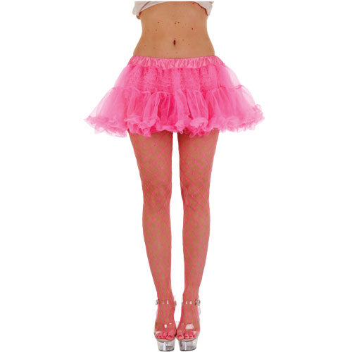 Hot Pink 12" tutu with 3 layers of net.