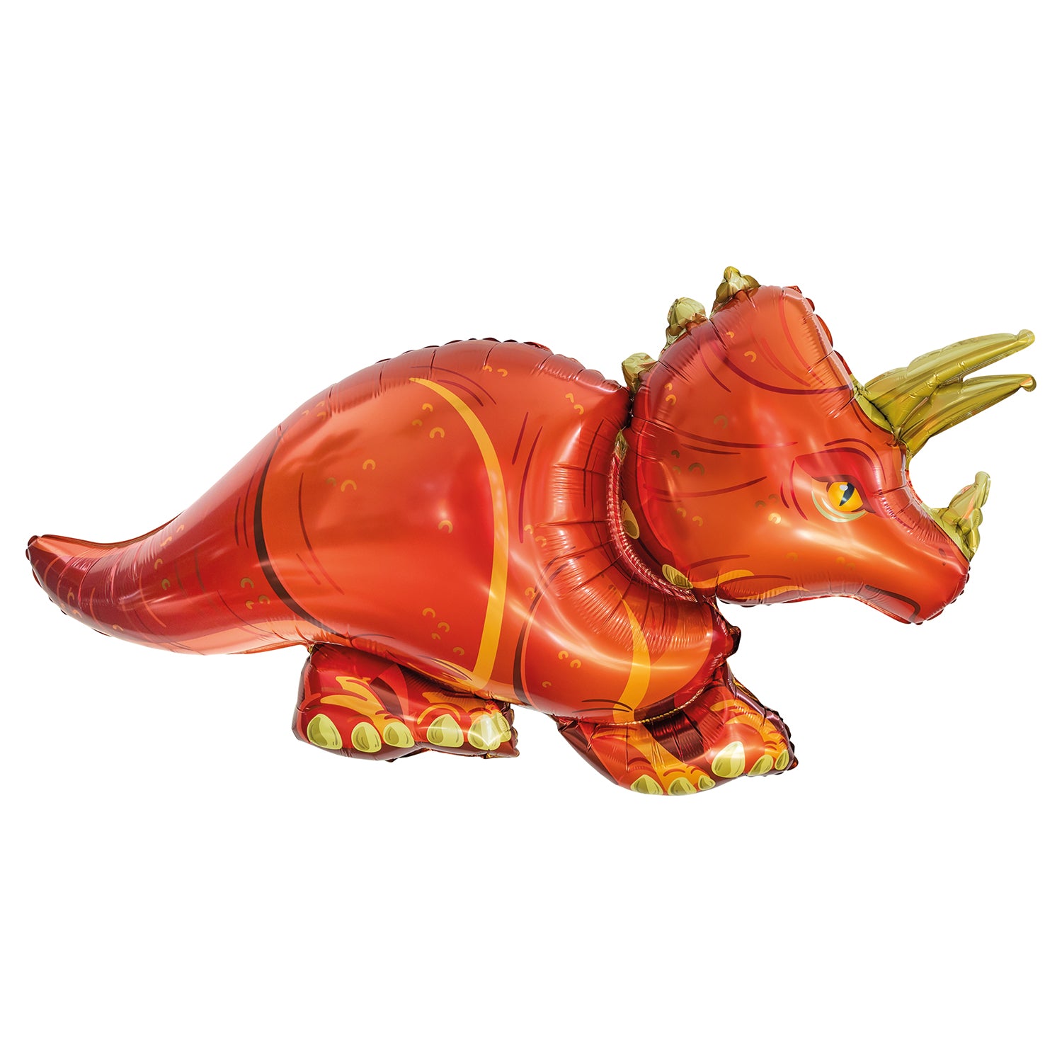 Large Triceratops Dinosaur Foil Balloon