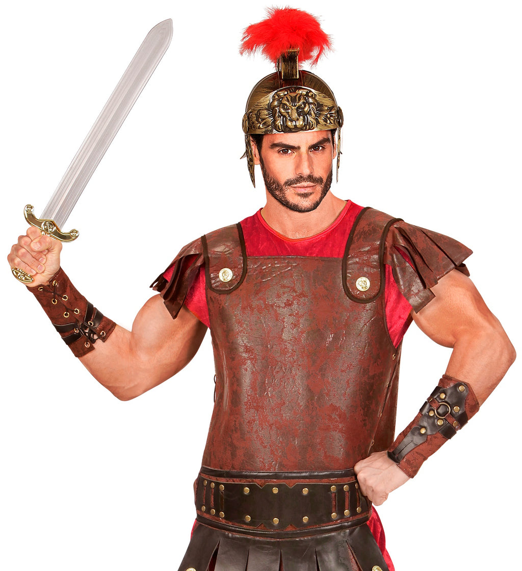 Modern Rome Guards Leather Look Roman Greek Arm Guards