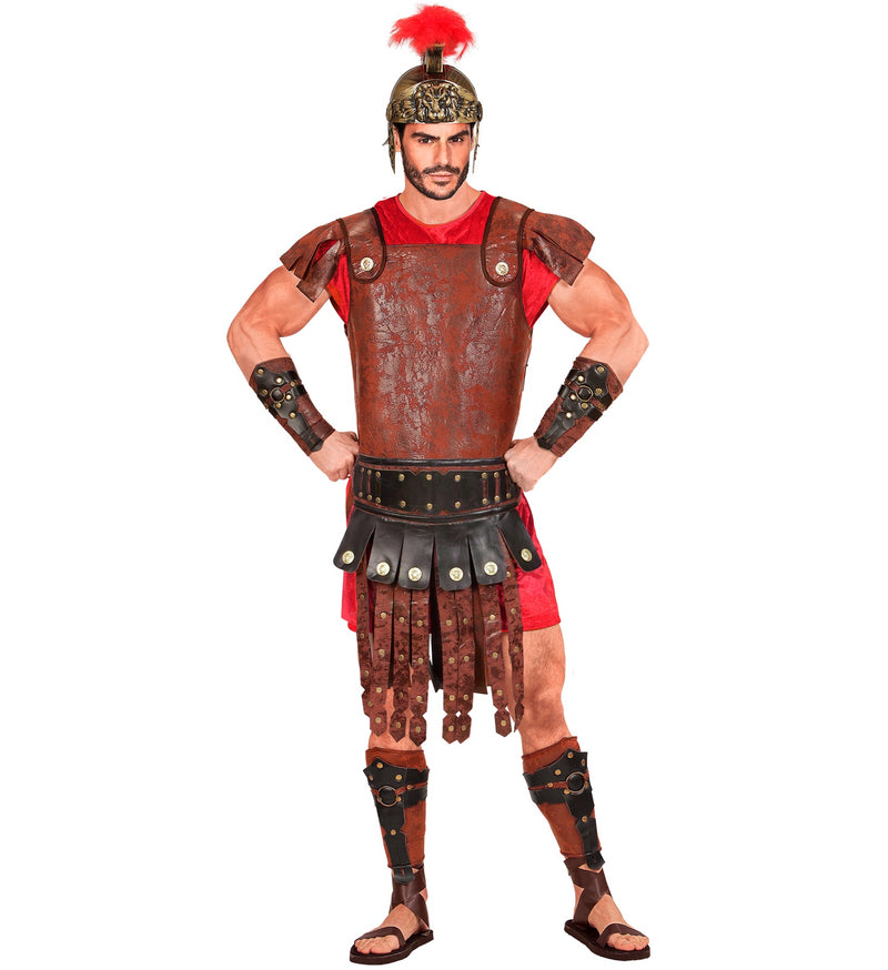 Leather Look Roman Leg Guards