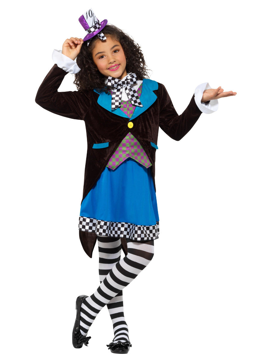 Little Miss Hatter Costume Girl