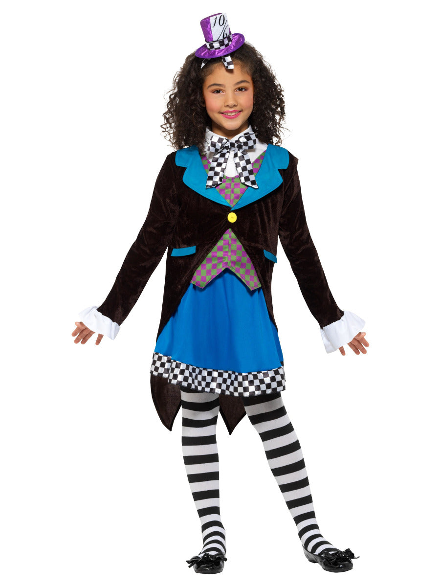 Little Miss Hatter children's Costume Girl