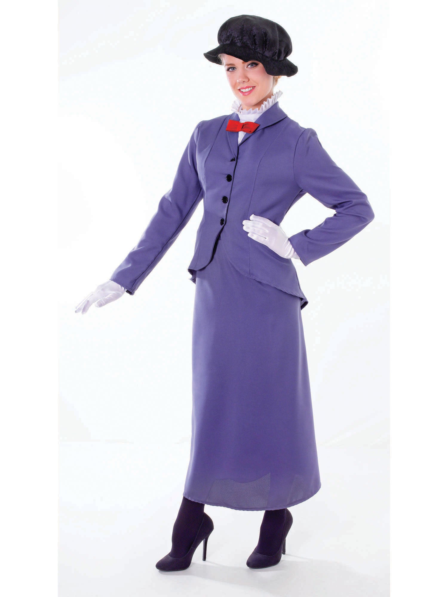 Mary Poppins English Nanny Fancy Dress Costume