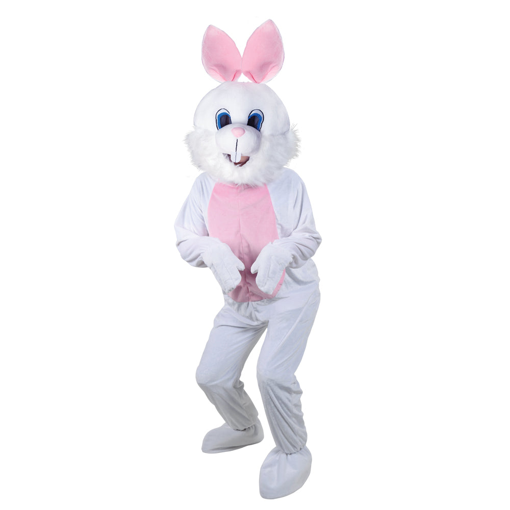 White Mascot Bunny Rabbit Costume