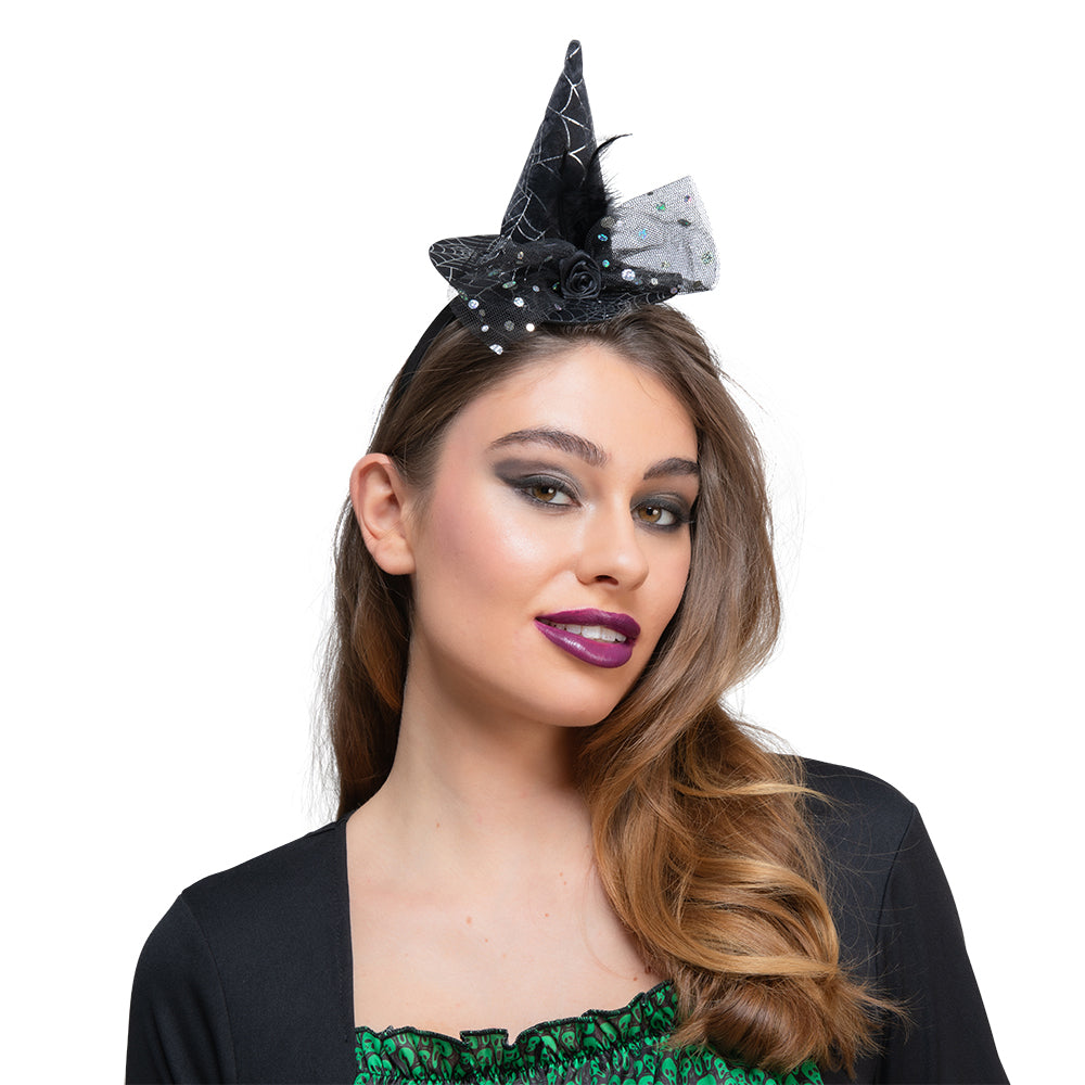 Mini Witches Hat on Headband