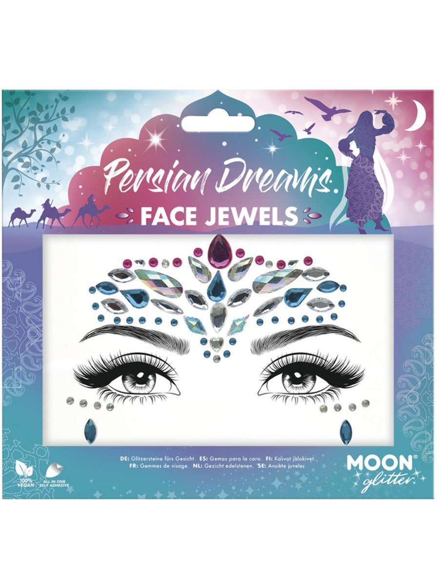 Moon Glitter Persian Dreams Face Jewels