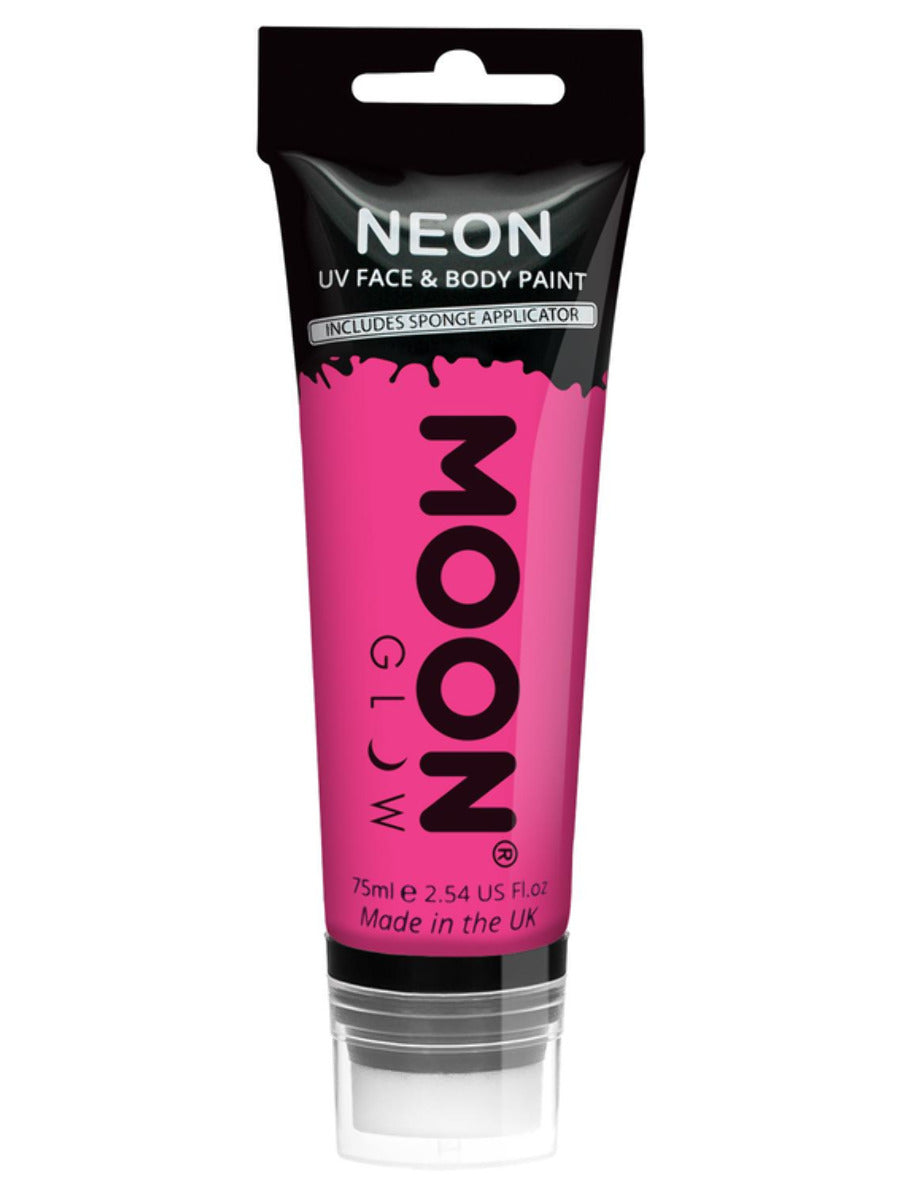 Moon Glow 75ml Neon UV Face & Body Paint Pink
