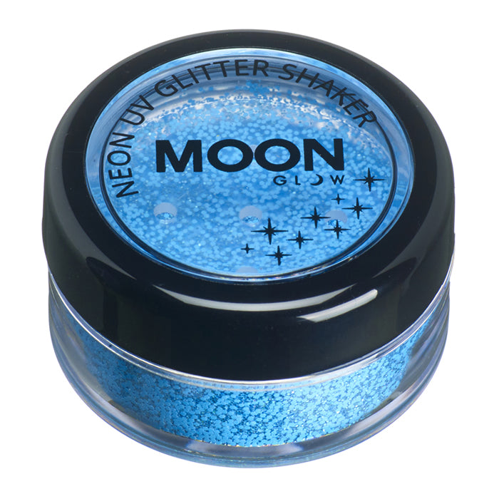 Moon Glow UV Glitter Shaker Blue
