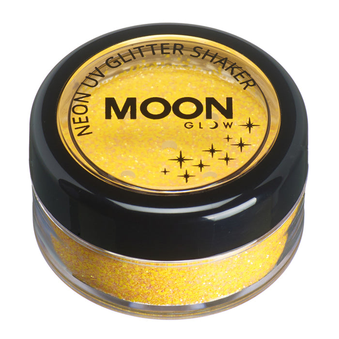 Moon Glow UV Glitter Shaker Golden Yellow