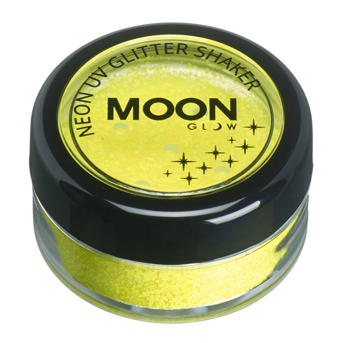 Moon Glow UV Glitter Shaker Yellow