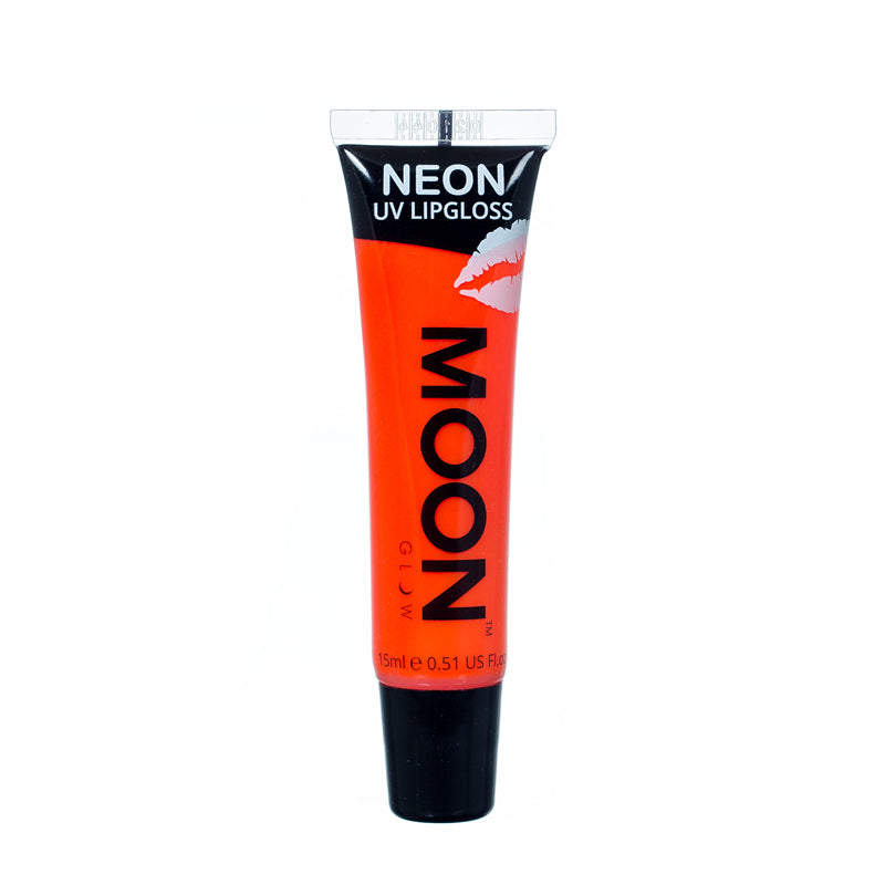 Moon Glow 15ml Neon UV Lip Gloss Orange