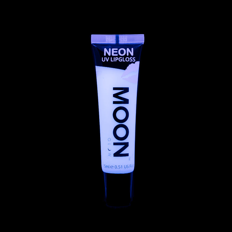 Moon Glow 15ml Neon UV Lip Gloss White