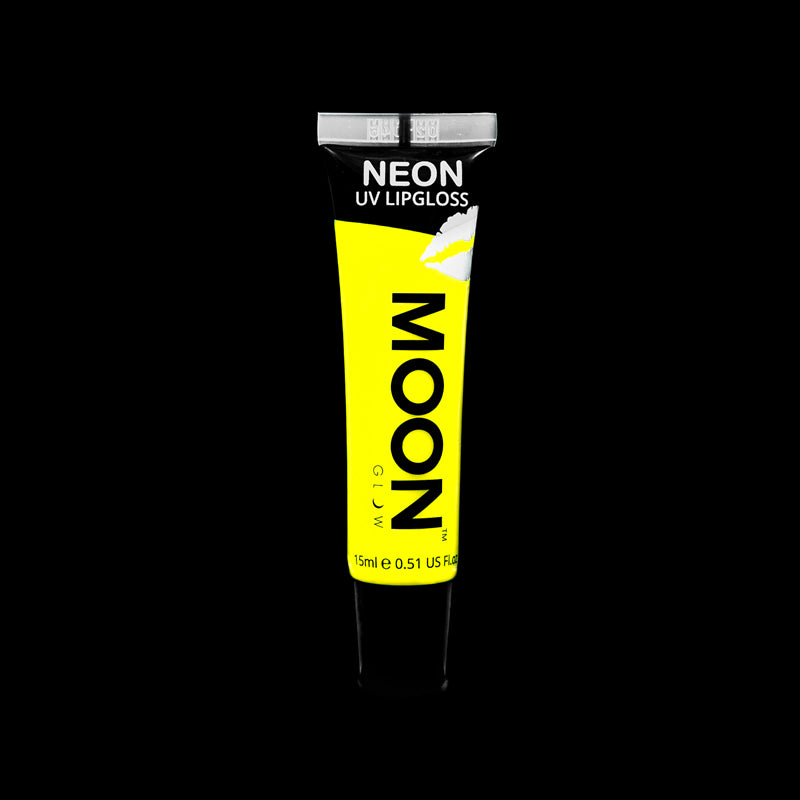 Moon Glow 15ml Neon UV Lip Gloss Yellow