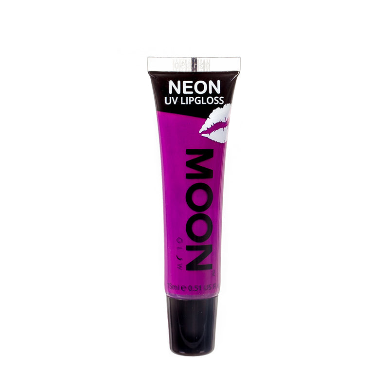 Moon Glow 15ml Neon UV Lip Gloss Purple