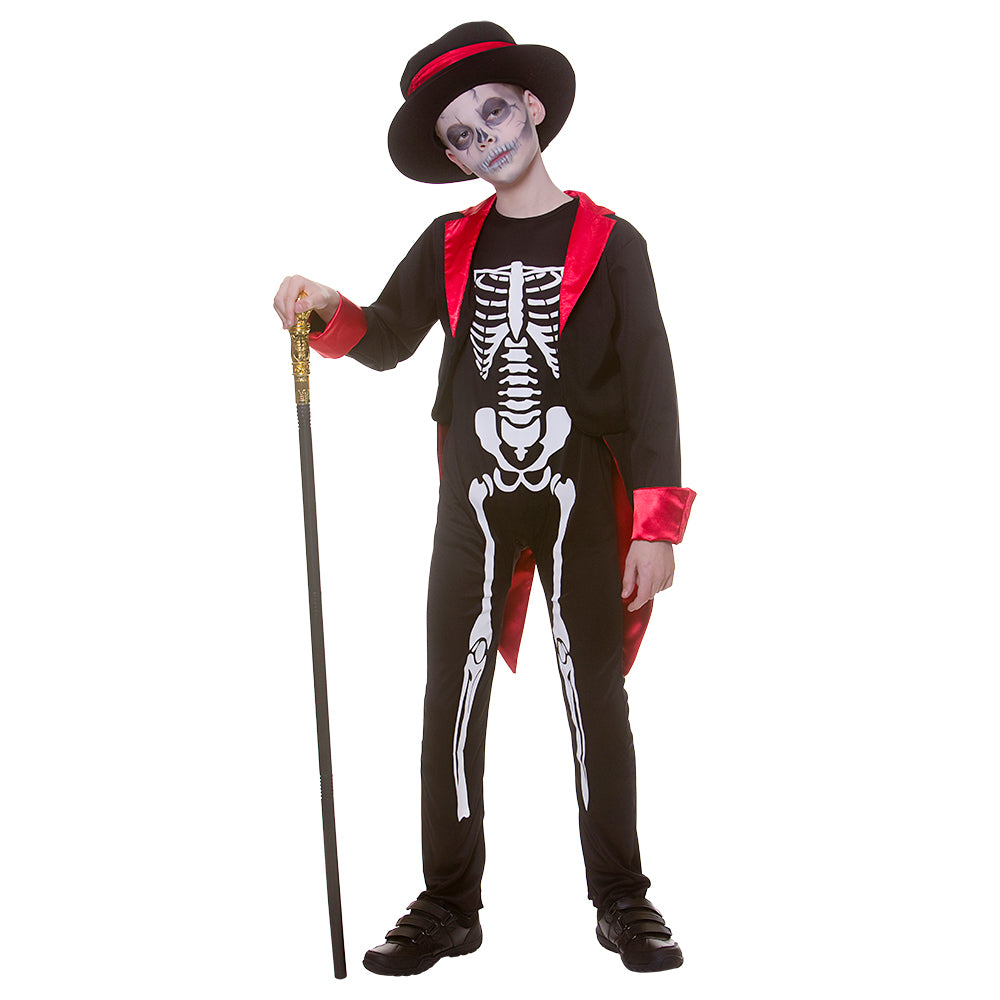 Mr Skelebones Costume Boys