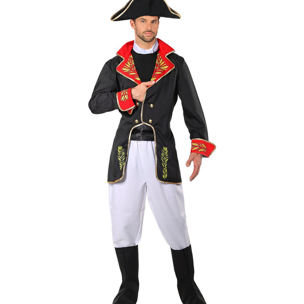 PARTY DISCOUNT Herren-Kostüm Napoleon Bonaparte – Dreiteilig In Größe XXL, Mit Jacke, Hose & Weste