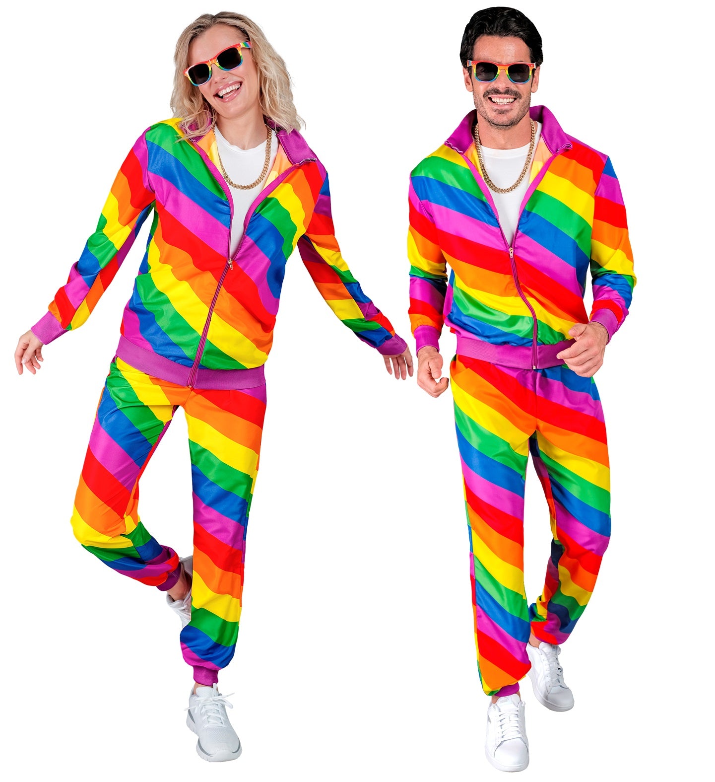 Neon Rainbow Party Tracksuit