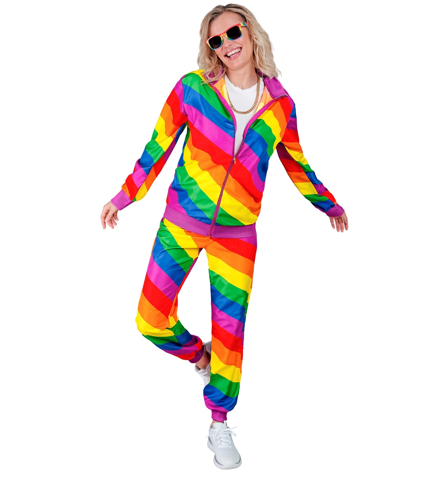 Neon Rainbow Party Tracksuit