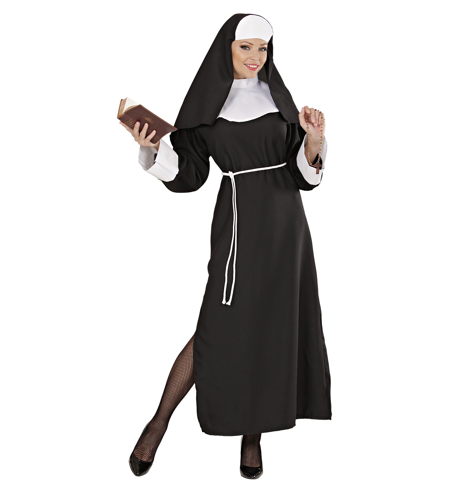 Nun Costume with Slit