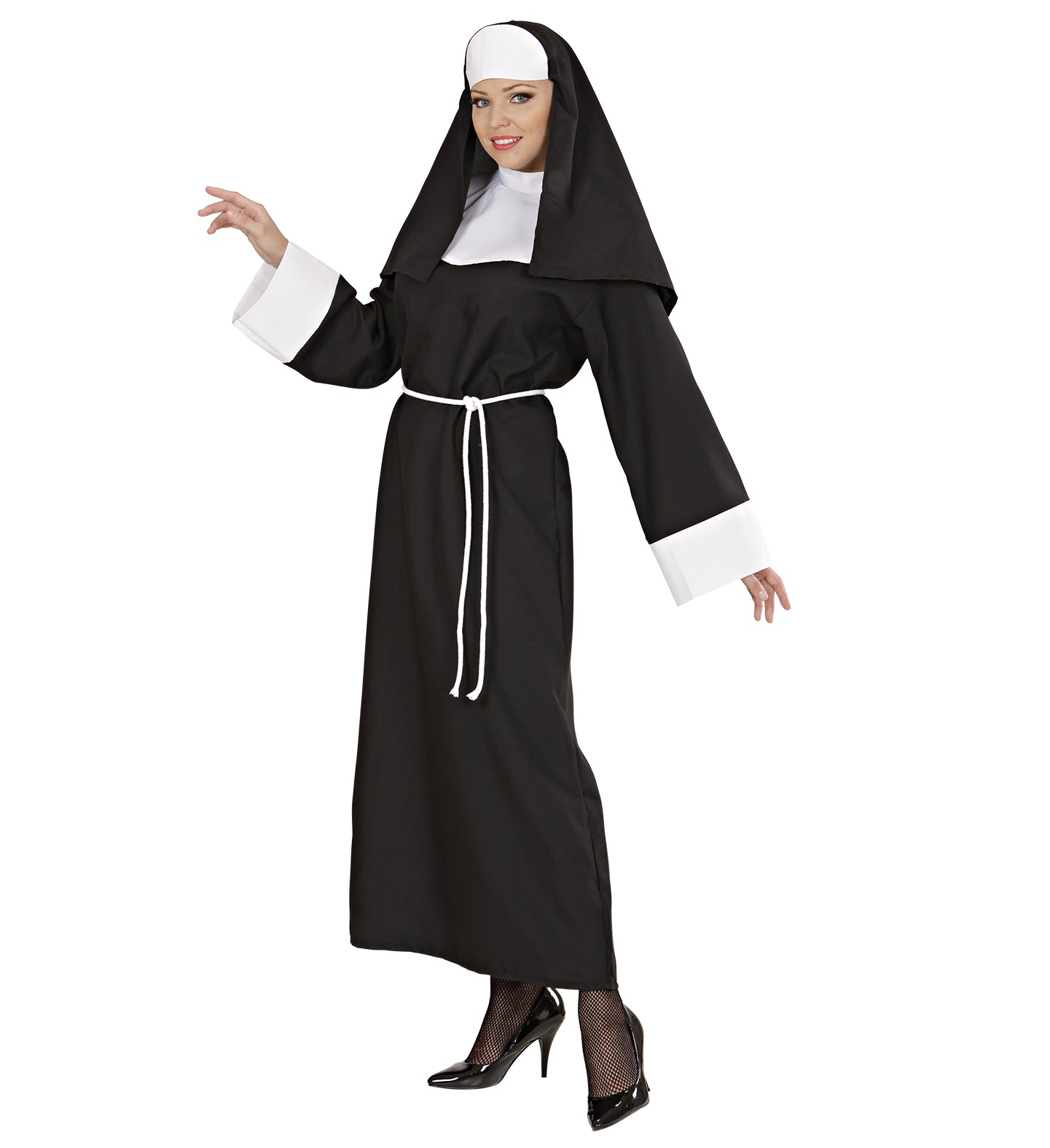 Nun Costume with Slit