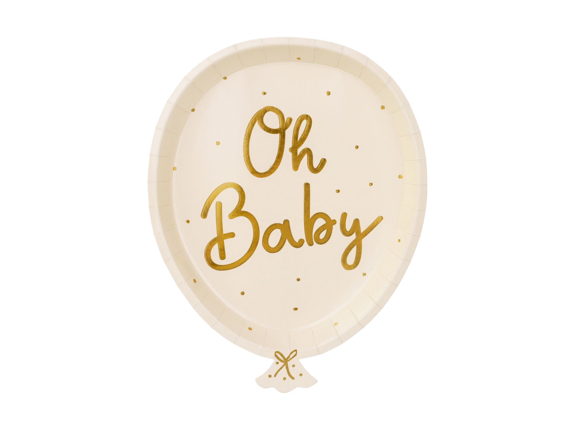 Oh baby on sale plates