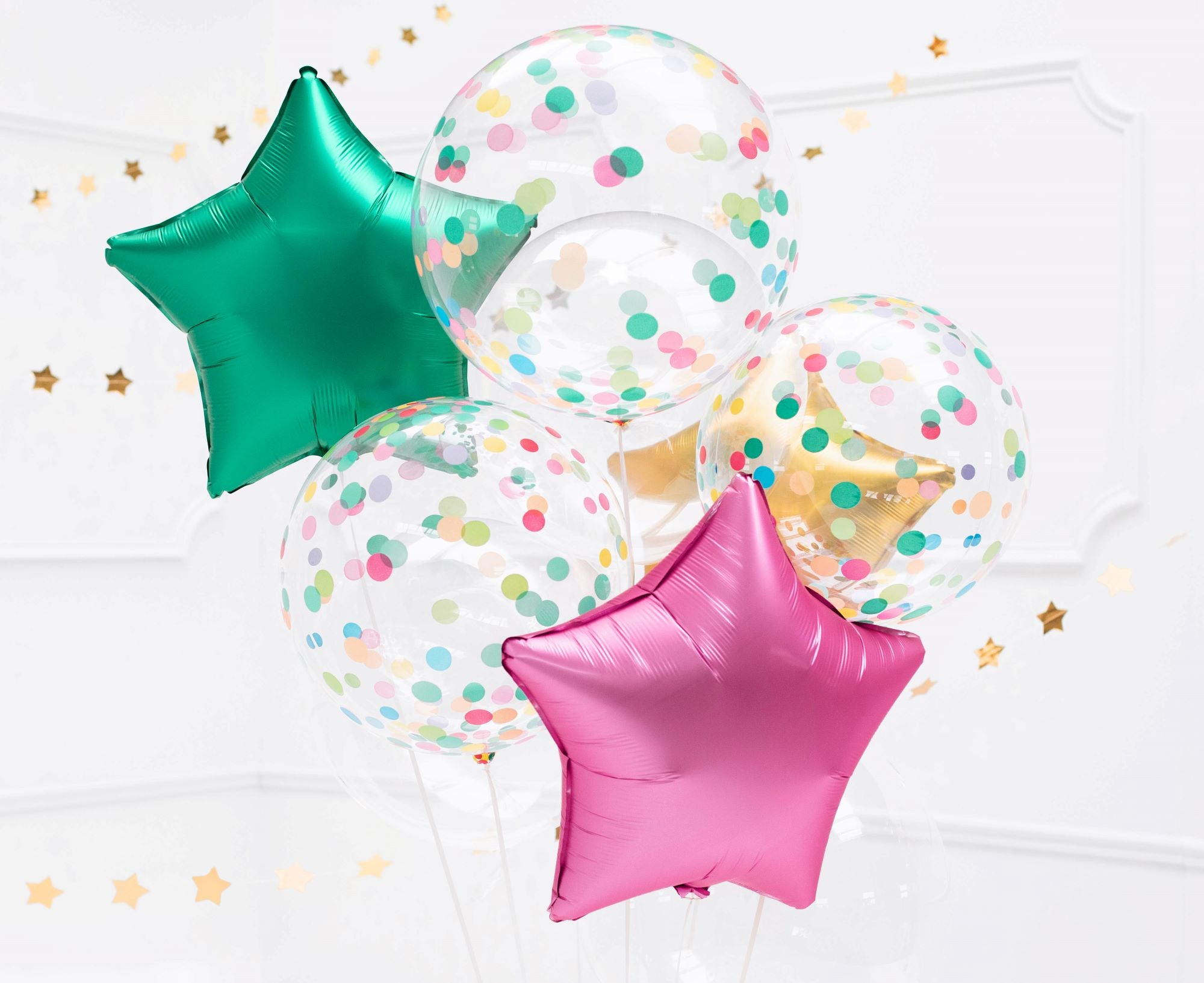 Orbz Balloon with Coloured Dots party decoration
