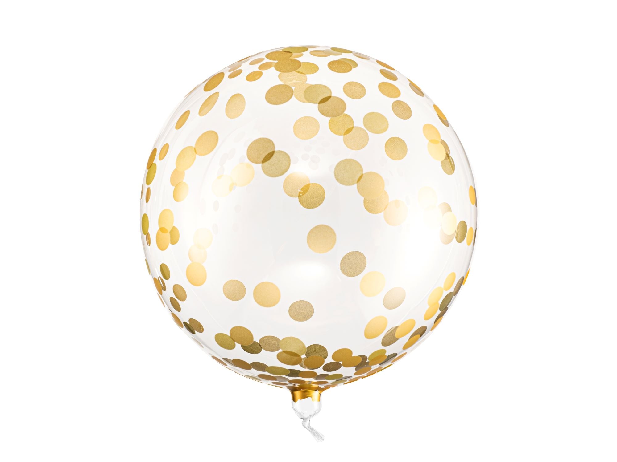 Orbz Balloon with Gold Dots 40cm
