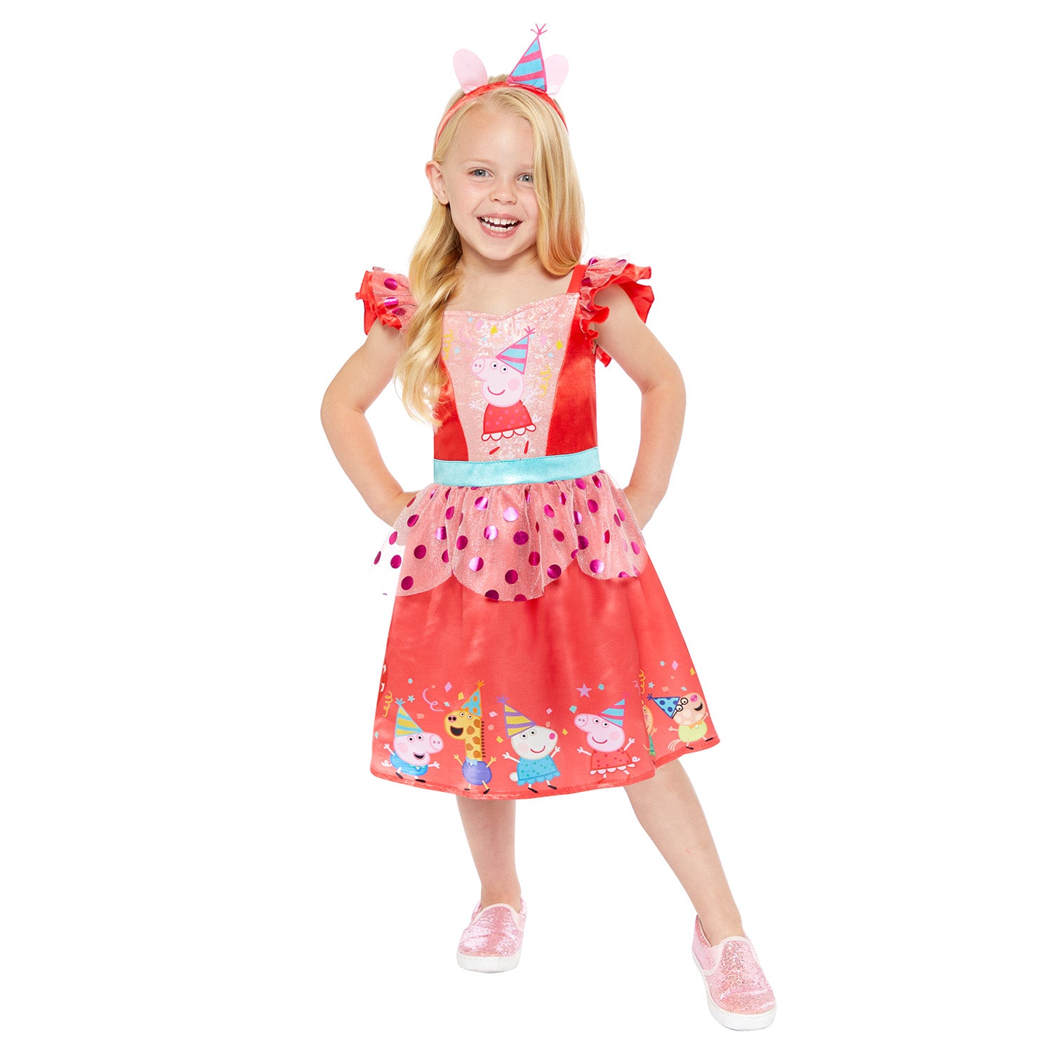 Peppa Pig Party Dress Costume Child's