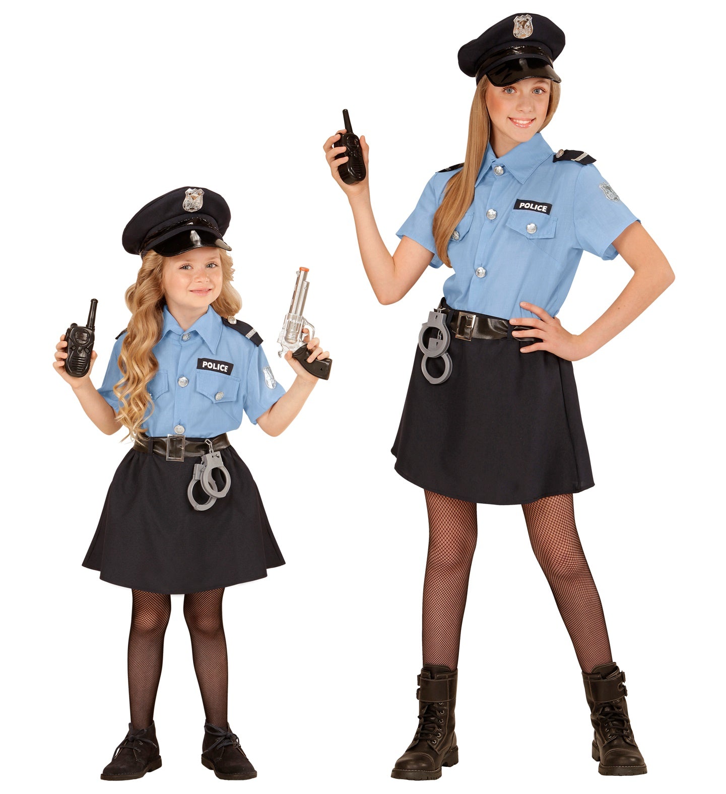 Police Officer Costume Girls